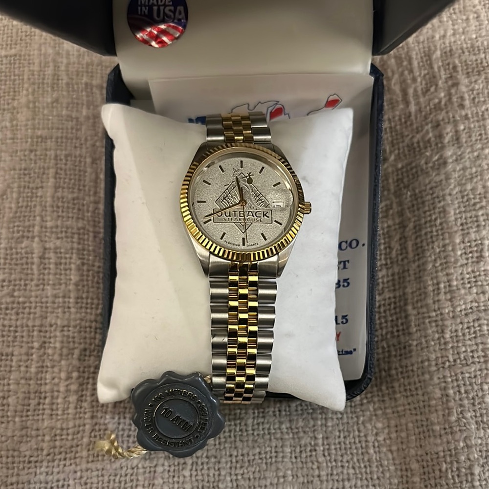 Outback Steakhouse Logo Two-Tone  Watch